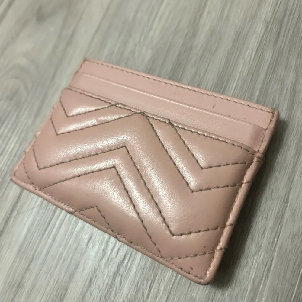 Gucci GG Marmont Leather Card Case